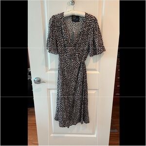 Blue Life Diane Dress Midnight Cheetah Size:S NWT